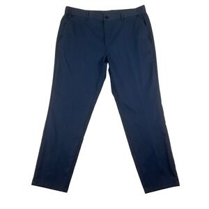 Jack Archer Jetsetter Tech Pants Mens 36x28 Navy Blue Performance Chino Slim Fit